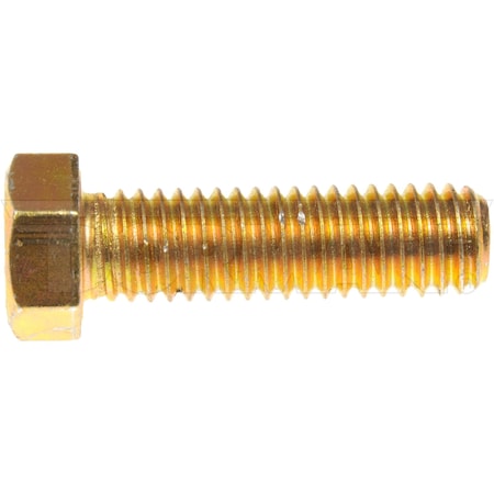 Dorman Grade 8, 7/16"-14 Hex Head Cap Screw, Zinc Yellow Steel, 1-1/2 in L 960-315D